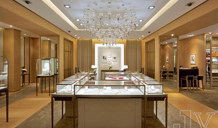 黄金珠宝展柜专卖店设计